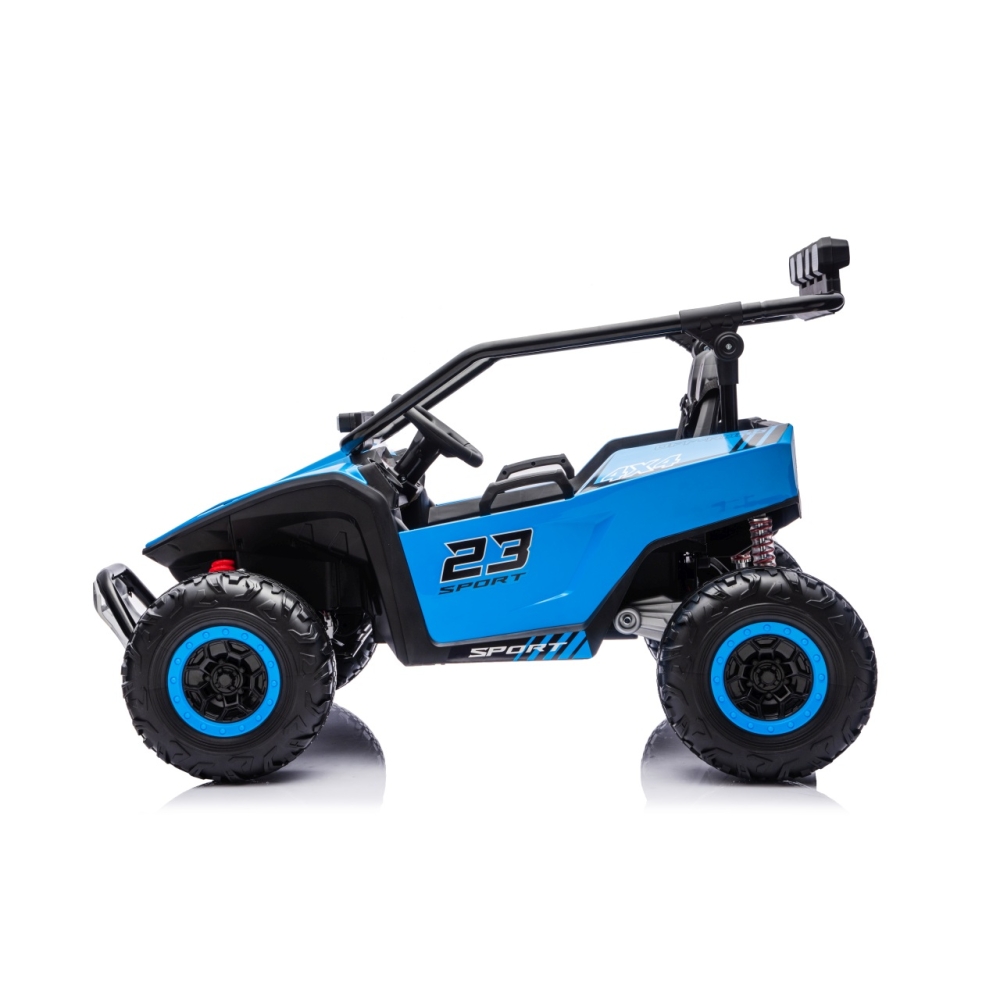 Elektrinis Buggy TURBO 23, Blue-Elektromobiliai vaikams, Keturračiai ir bagiai-e-vaikas