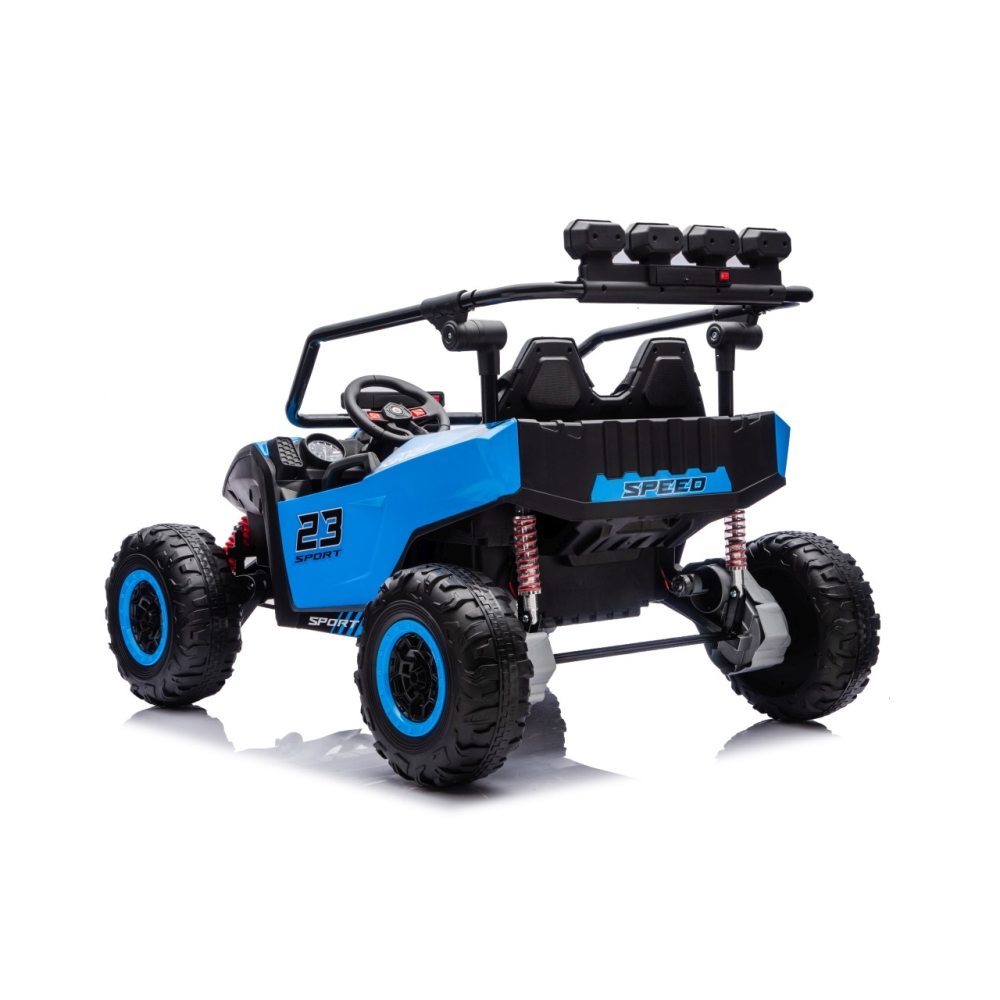Elektrinis Buggy TURBO 23, Blue-Elektromobiliai vaikams, Keturračiai ir bagiai-e-vaikas