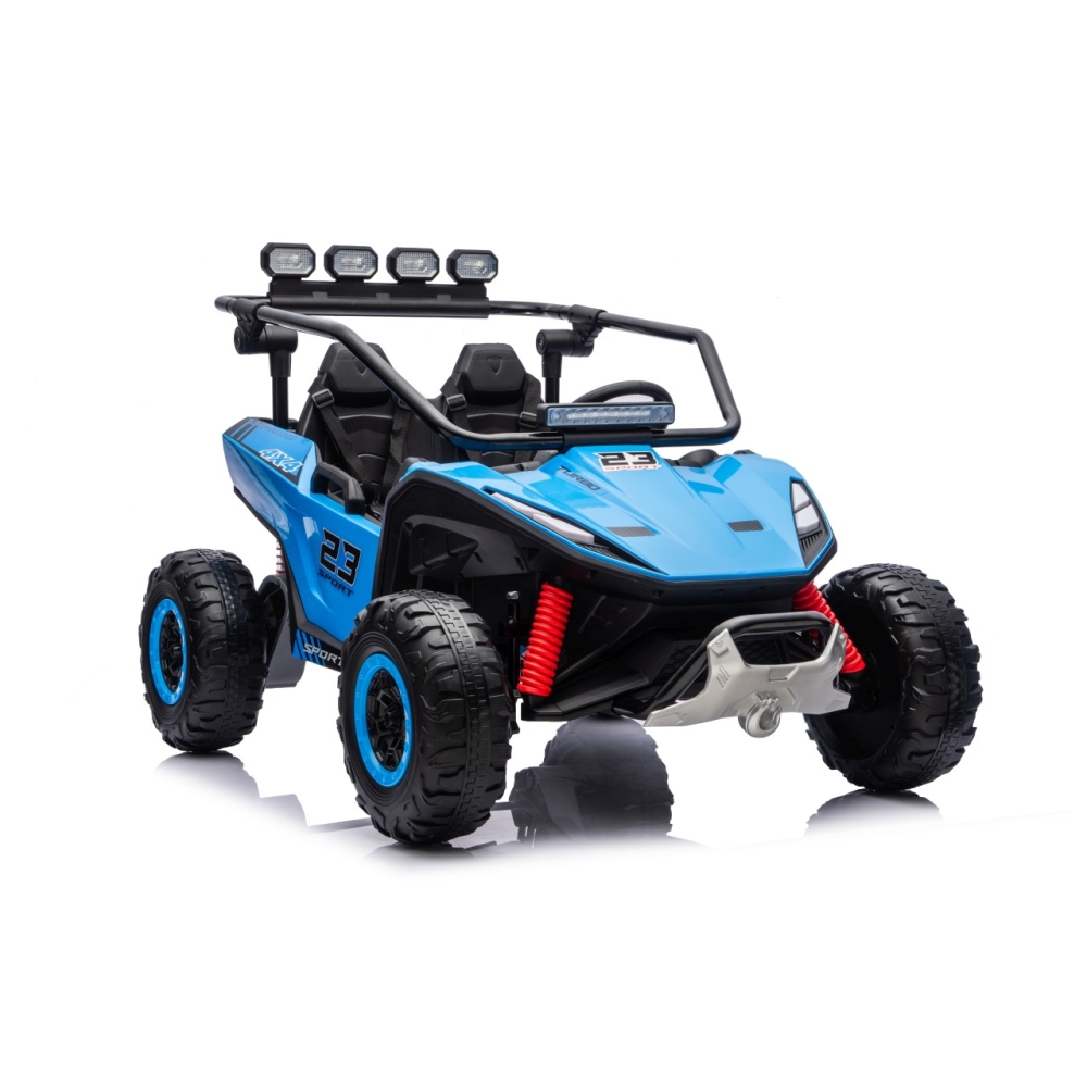 Elektrinis Buggy TURBO 23, Blue-Elektromobiliai vaikams, Keturračiai ir bagiai-e-vaikas
