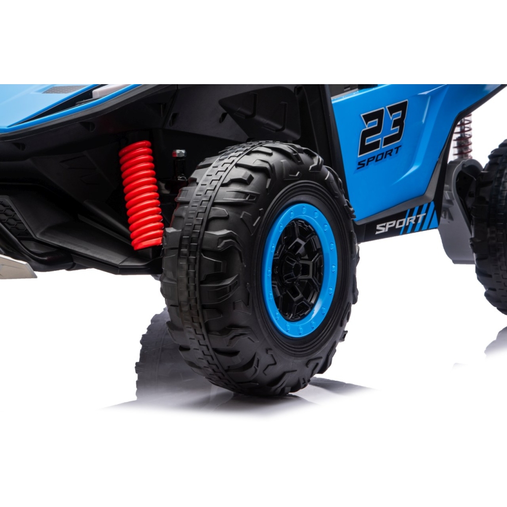 Elektrinis Buggy TURBO 23, Blue-Elektromobiliai vaikams, Keturračiai ir bagiai-e-vaikas