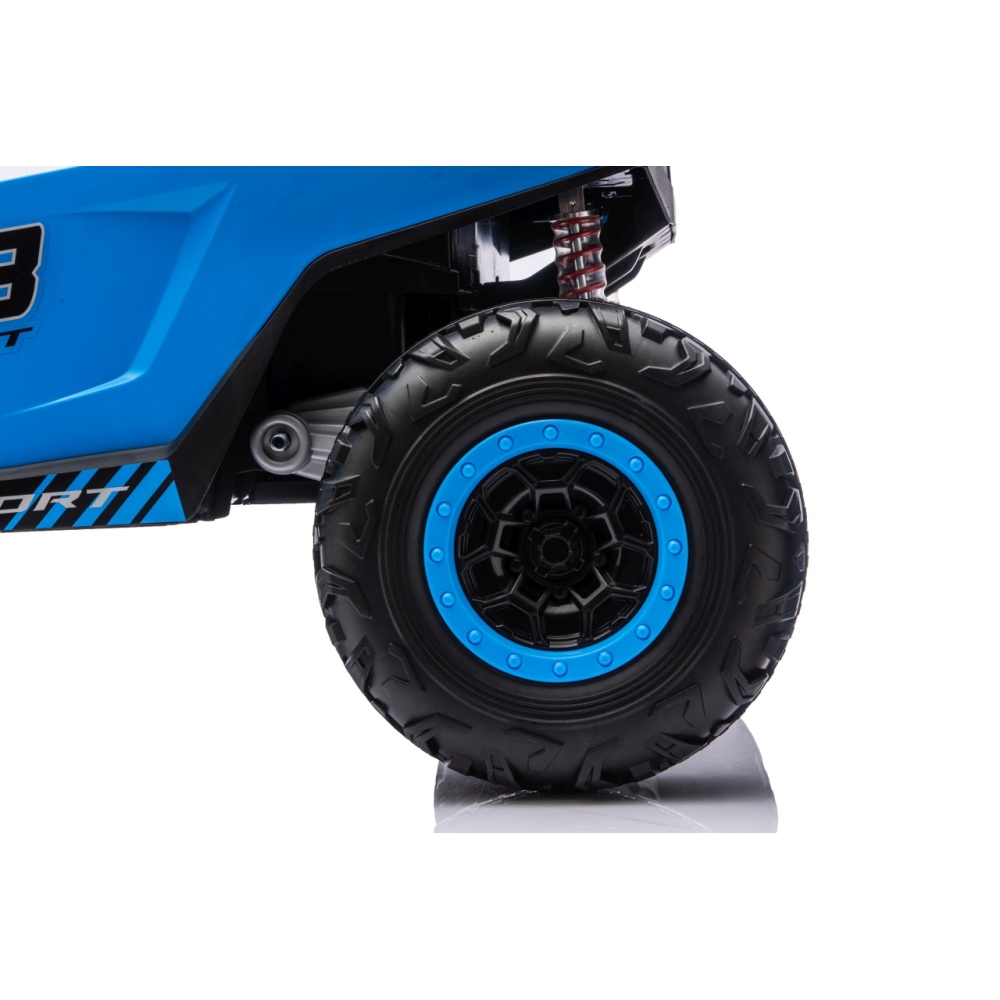 Elektrinis Buggy TURBO 23, Blue-Elektromobiliai vaikams, Keturračiai ir bagiai-e-vaikas