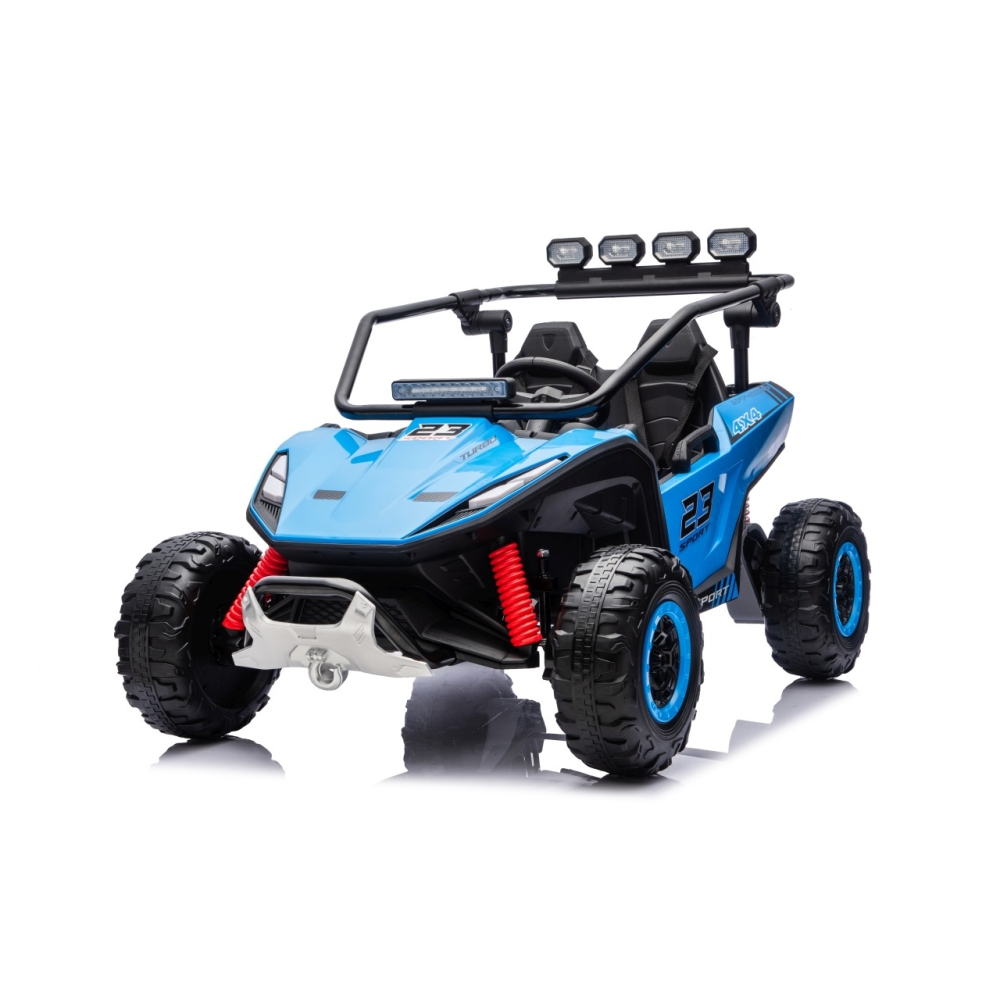Elektrinis Buggy TURBO 23, Blue-Elektromobiliai vaikams, Keturračiai ir bagiai-e-vaikas