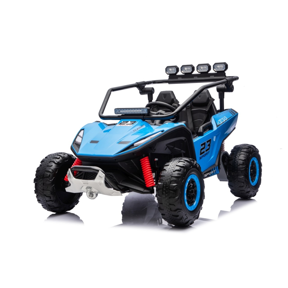 Elektrinis Buggy TURBO 23, Blue-Elektromobiliai vaikams, Keturračiai ir bagiai-e-vaikas