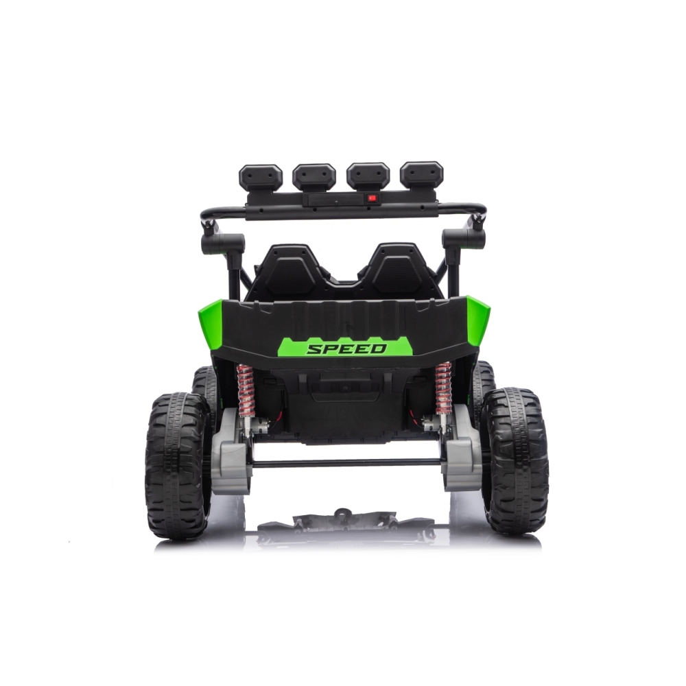 Elektrinis Buggy TURBO 23, Green-Elektromobiliai vaikams, Keturračiai ir bagiai-e-vaikas