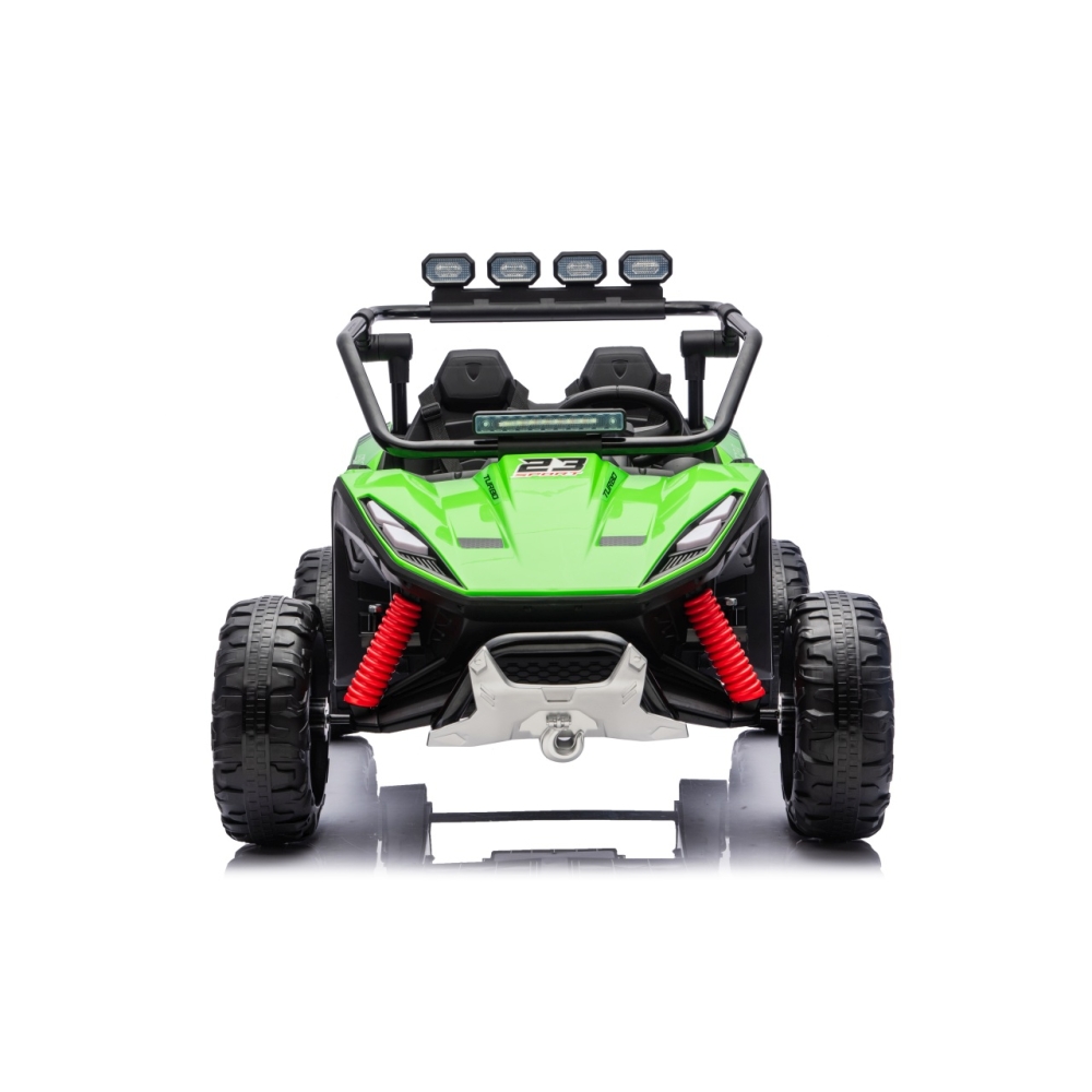 Elektrinis Buggy TURBO 23, Green-Elektromobiliai vaikams, Keturračiai ir bagiai-e-vaikas
