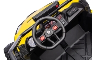 Pojazd Buggy TURBO 23 Żółty