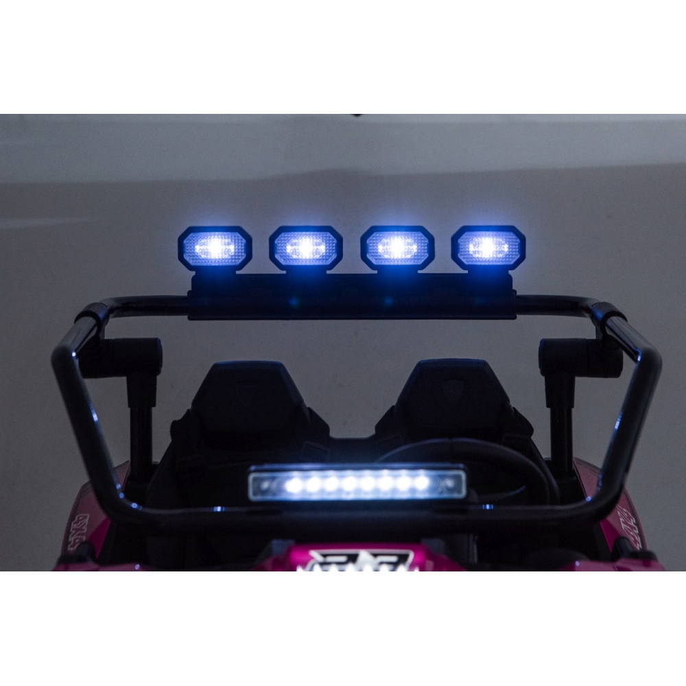 Elektrinis Buggy TURBO 23, Pink-Elektromobiliai vaikams, Keturračiai ir bagiai-e-vaikas