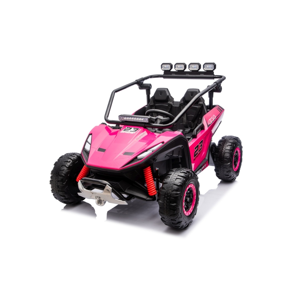 Elektrinis Buggy TURBO 23, Pink-Elektromobiliai vaikams, Keturračiai ir bagiai-e-vaikas