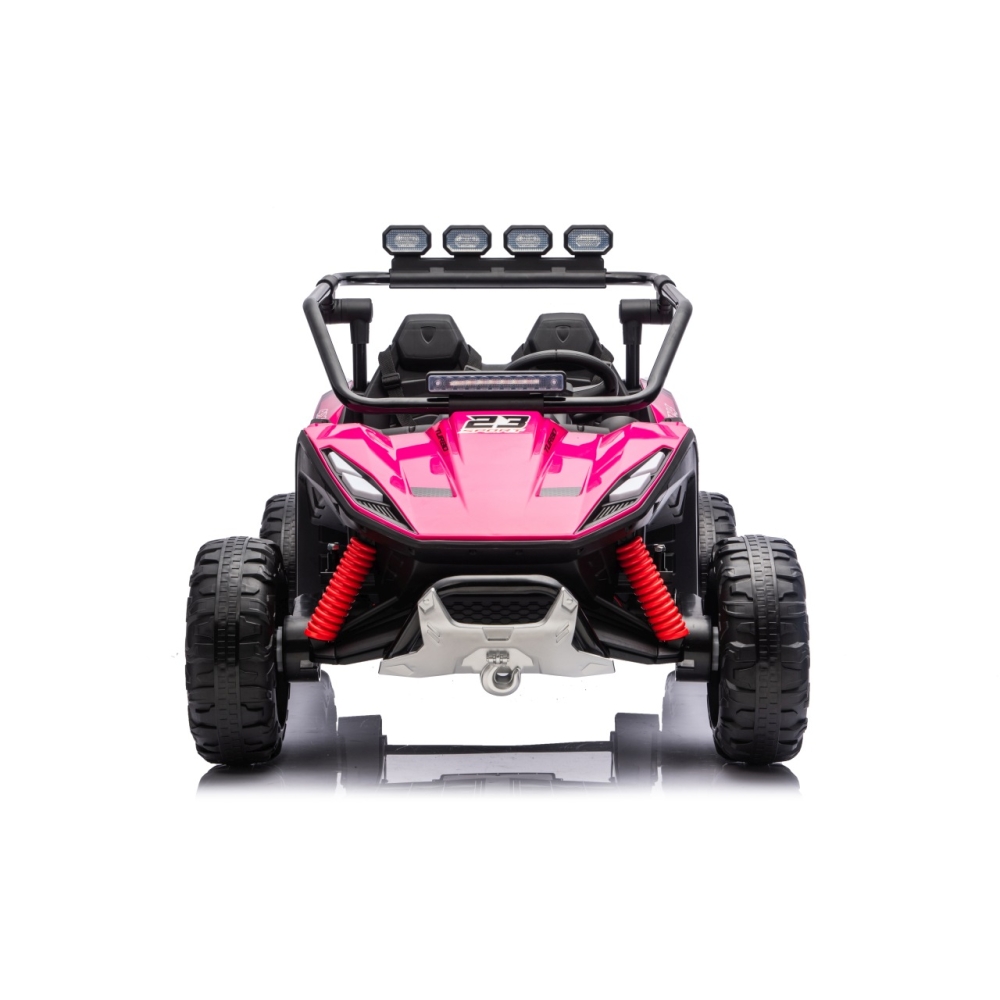 Elektrinis Buggy TURBO 23, Pink-Elektromobiliai vaikams, Keturračiai ir bagiai-e-vaikas