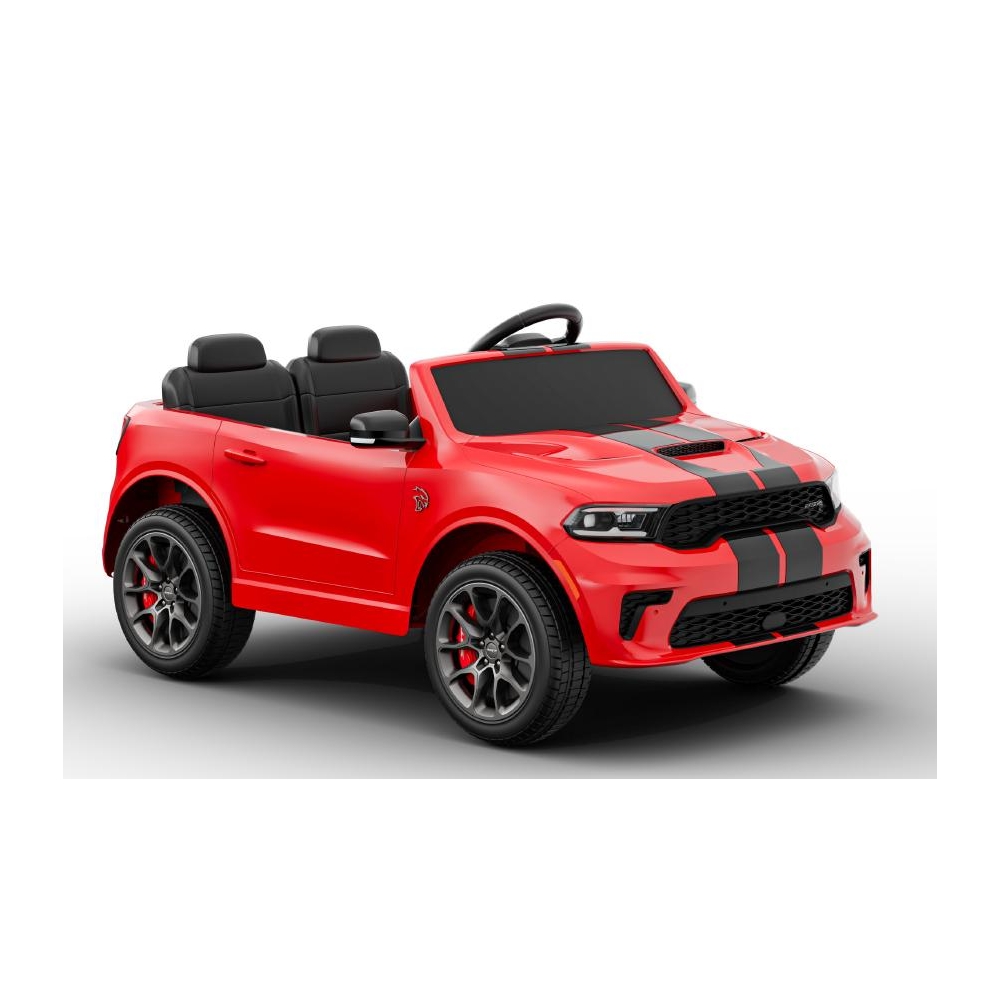 Elektromobilis Dodge Durango, Red-Elektromobiliai vaikams, Visureigiai-e-vaikas