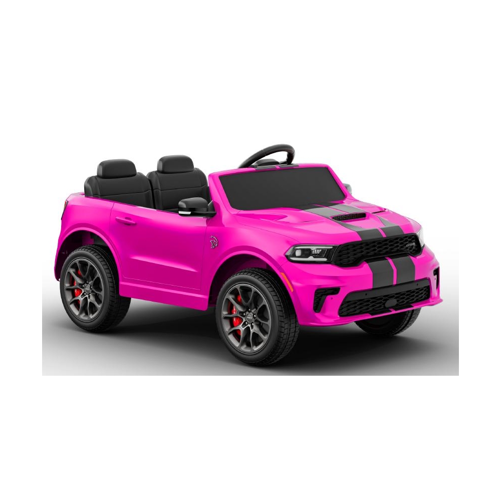 Elektromobilis Dodge Durango, Pink-Elektromobiliai vaikams, Visureigiai-e-vaikas