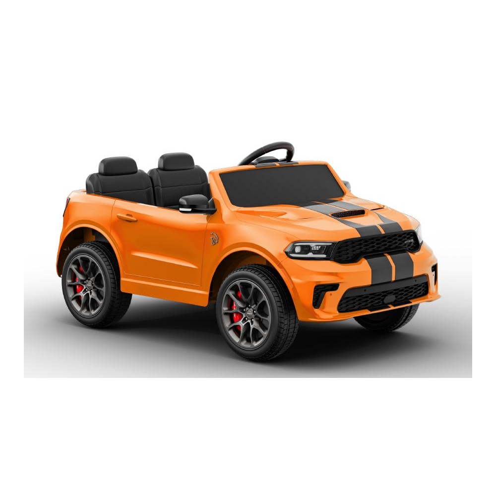 Elektromobilis Dodge Durango, Orange-Elektromobiliai vaikams, Visureigiai-e-vaikas