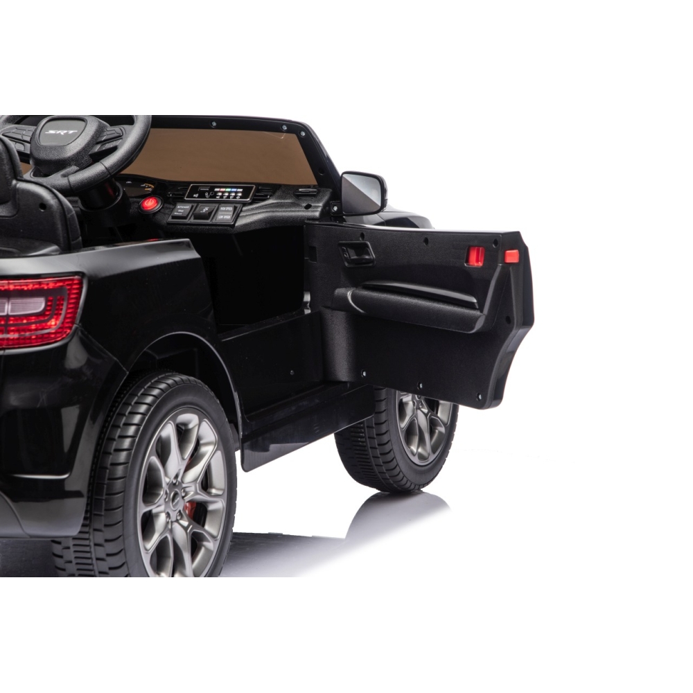 Elektromobilis Dodge Durango, Black-Elektromobiliai vaikams, Visureigiai-e-vaikas