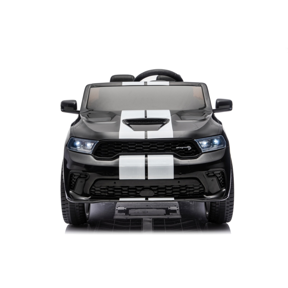 Elektromobilis Dodge Durango, Black-Elektromobiliai vaikams, Visureigiai-e-vaikas