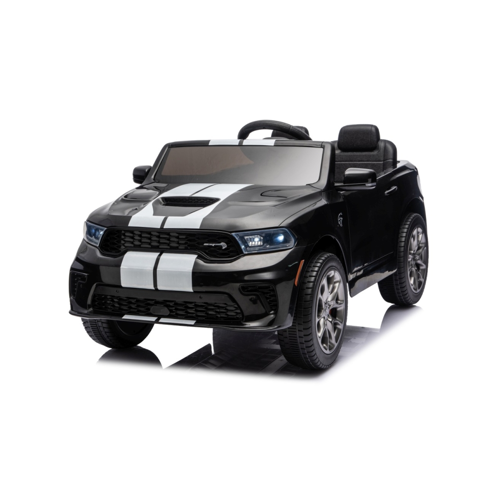 Elektromobilis Dodge Durango, Black-Elektromobiliai vaikams, Visureigiai-e-vaikas