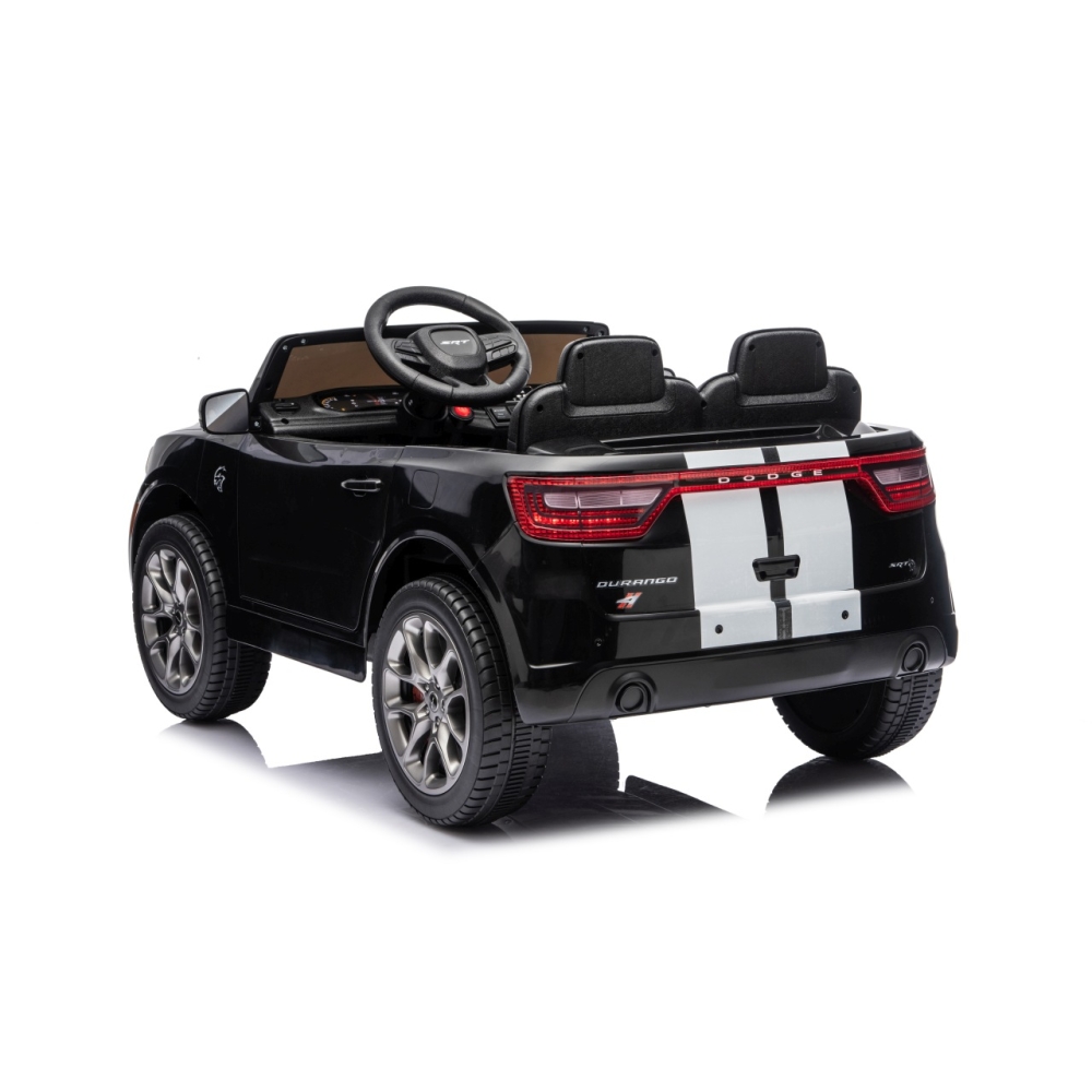 Elektromobilis Dodge Durango, Black-Elektromobiliai vaikams, Visureigiai-e-vaikas