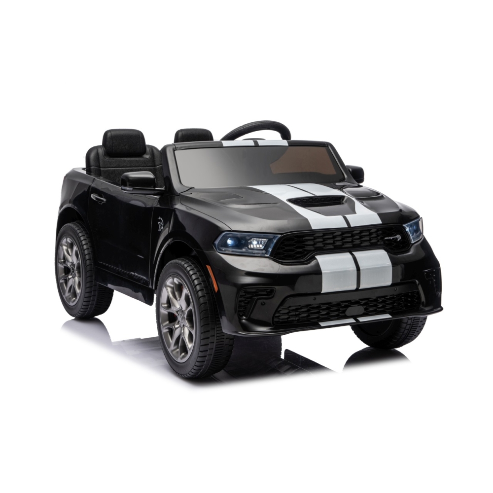 Elektromobilis Dodge Durango, Black-Elektromobiliai vaikams, Visureigiai-e-vaikas