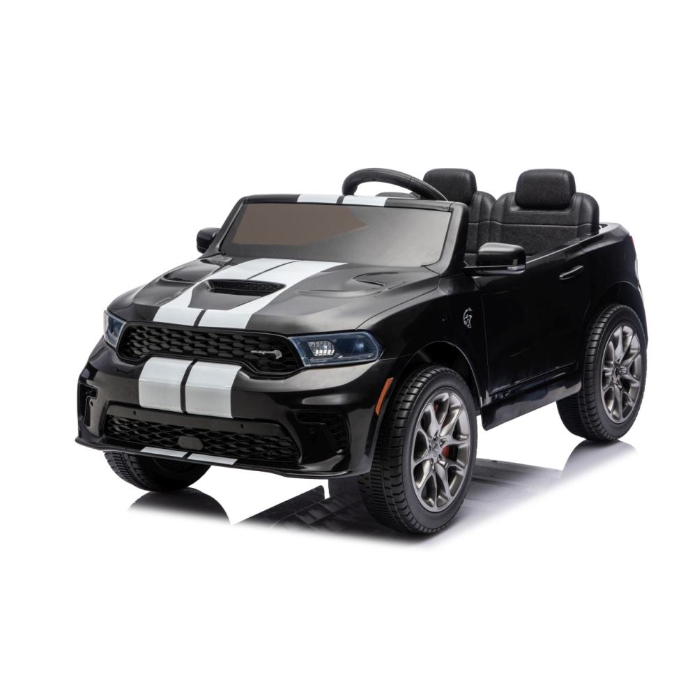 Elektromobilis Dodge Durango, Black-Elektromobiliai vaikams, Visureigiai-e-vaikas