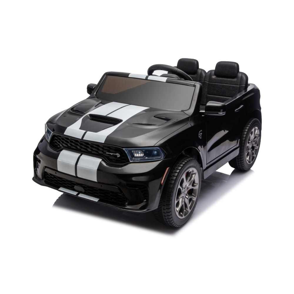 Elektromobilis Dodge Durango, Black-Elektromobiliai vaikams, Visureigiai-e-vaikas