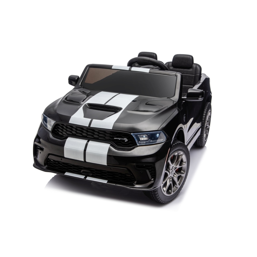 Elektromobilis Dodge Durango, Black-Elektromobiliai vaikams, Visureigiai-e-vaikas