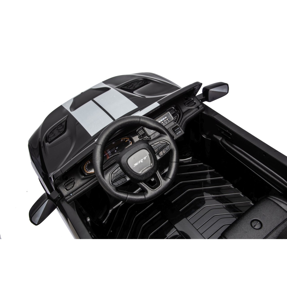 Elektromobilis Dodge Durango, Black-Elektromobiliai vaikams, Visureigiai-e-vaikas