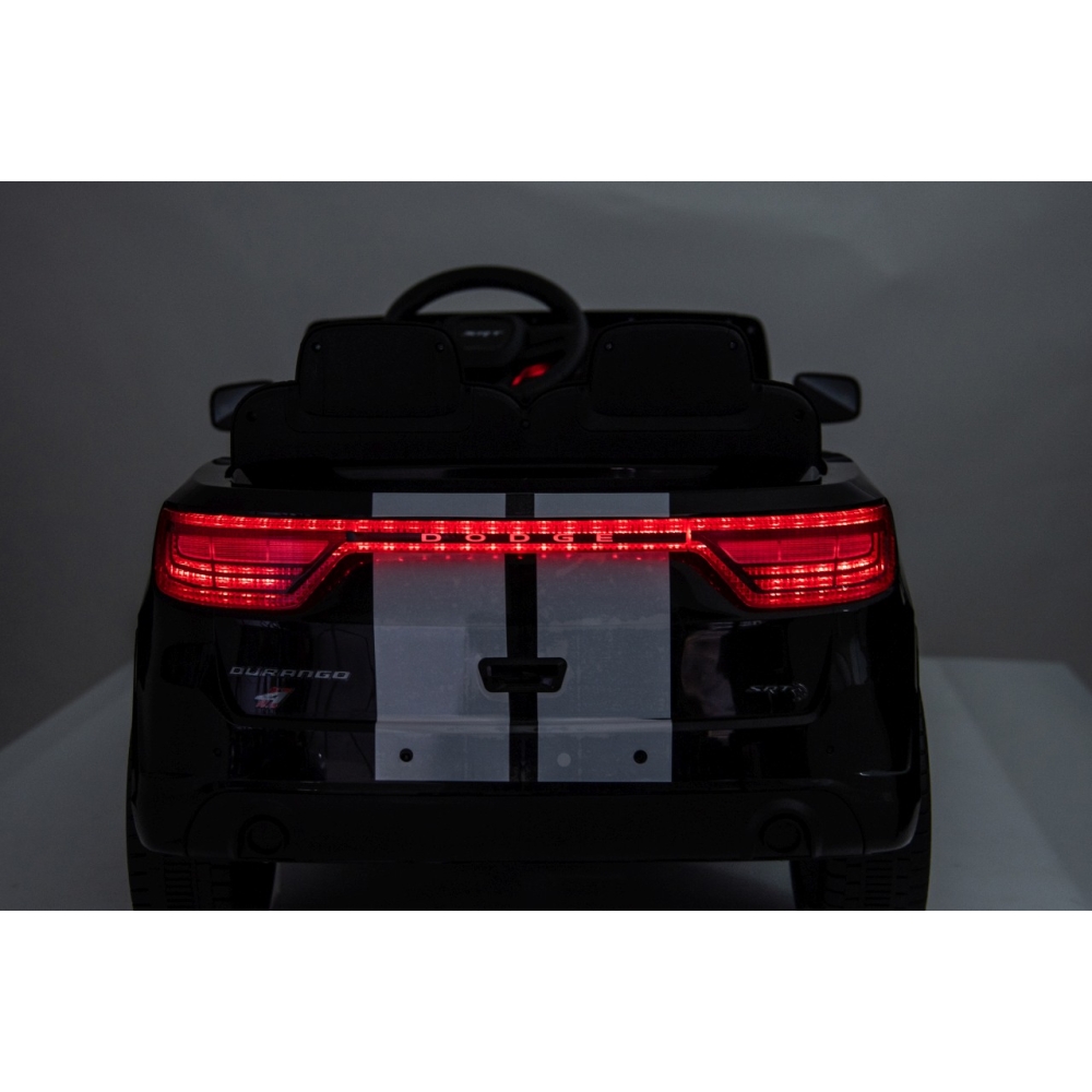 Elektromobilis Dodge Durango, Black-Elektromobiliai vaikams, Visureigiai-e-vaikas