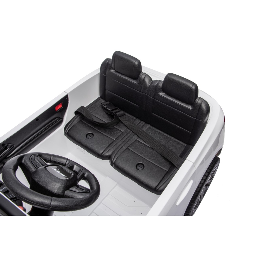 Elektromobilis Dodge Durango, White-Elektromobiliai vaikams, Visureigiai-e-vaikas