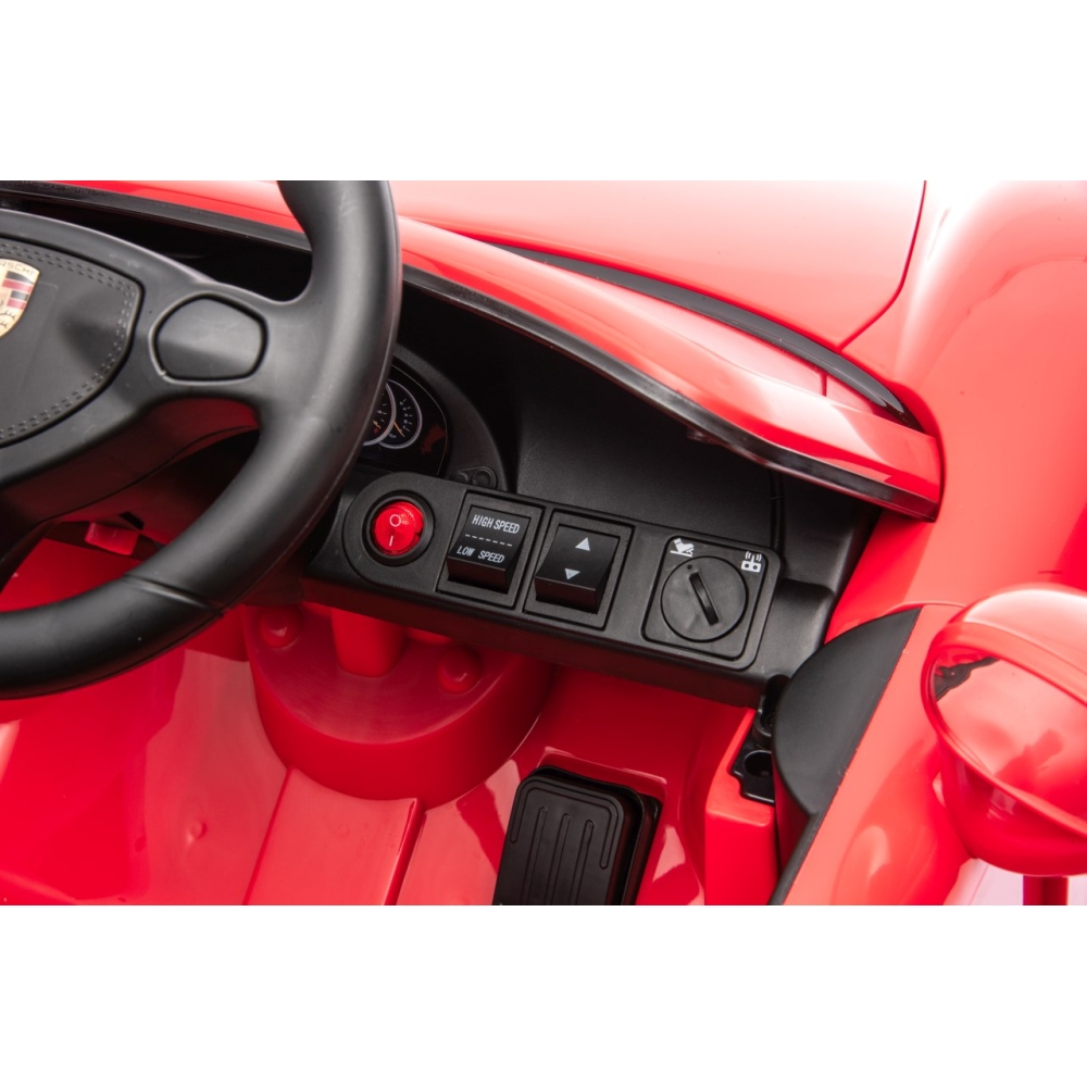 Elektromobilis Porsche 911 Carrera, Red-Elektromobiliai vaikams, Mašinos-e-vaikas