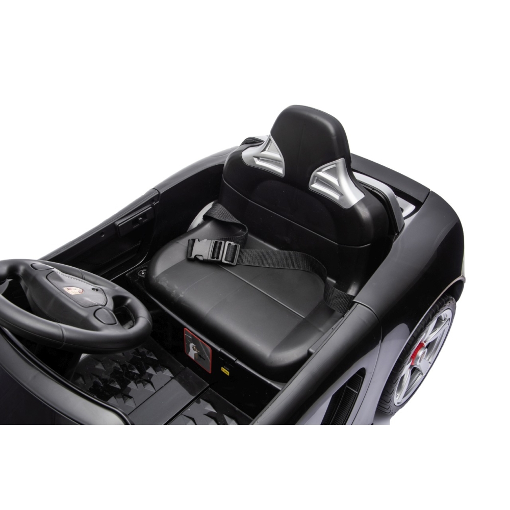 Elektromobilis Porsche 911 Carrera, Black-Elektromobiliai vaikams, Mašinos-e-vaikas