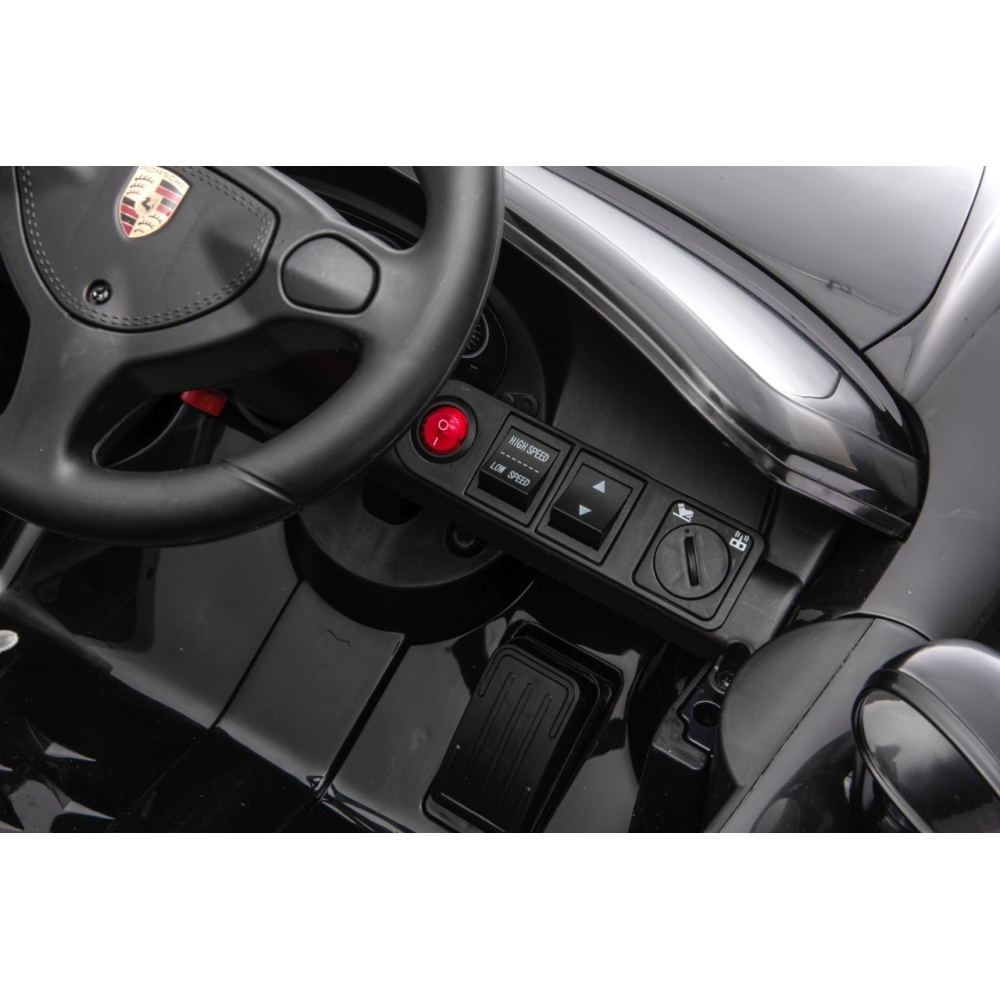 Elektromobilis Porsche 911 Carrera, Black-Elektromobiliai vaikams, Mašinos-e-vaikas