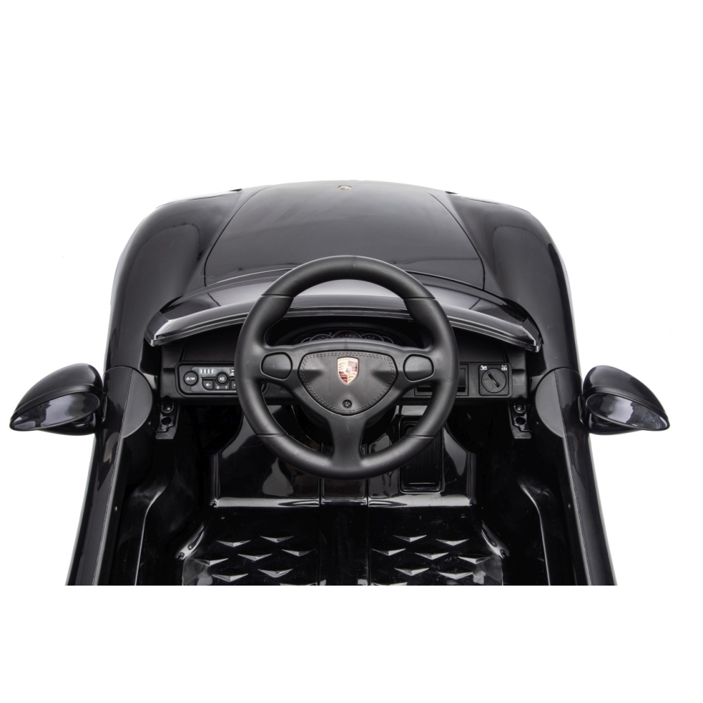 Elektromobilis Porsche 911 Carrera, Black-Elektromobiliai vaikams, Mašinos-e-vaikas
