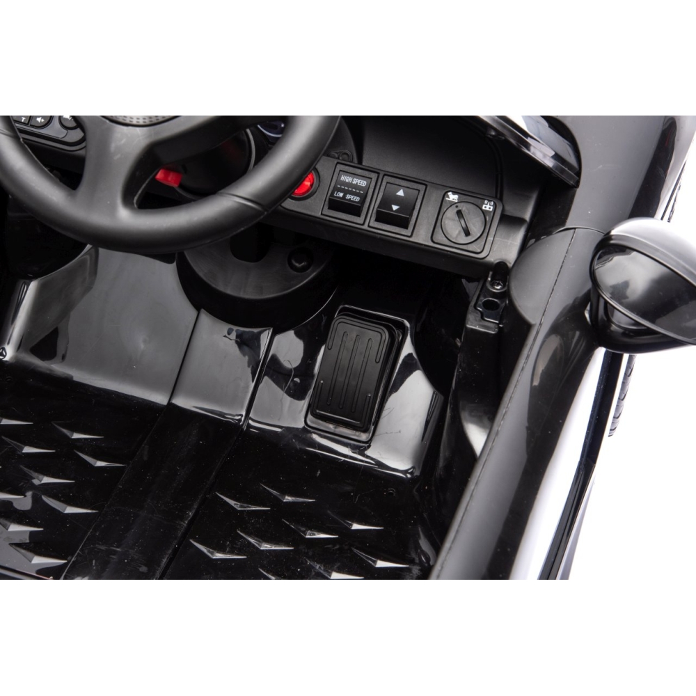 Elektromobilis Porsche 911 Carrera, Black-Elektromobiliai vaikams, Mašinos-e-vaikas