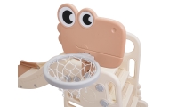 Žaidimų aišktelė Dino 3-in-1 su čiuožykla-Žaislai, Lauko žaislai, Čiuožyklos, Žaidimų aikštelės-e-vaikas