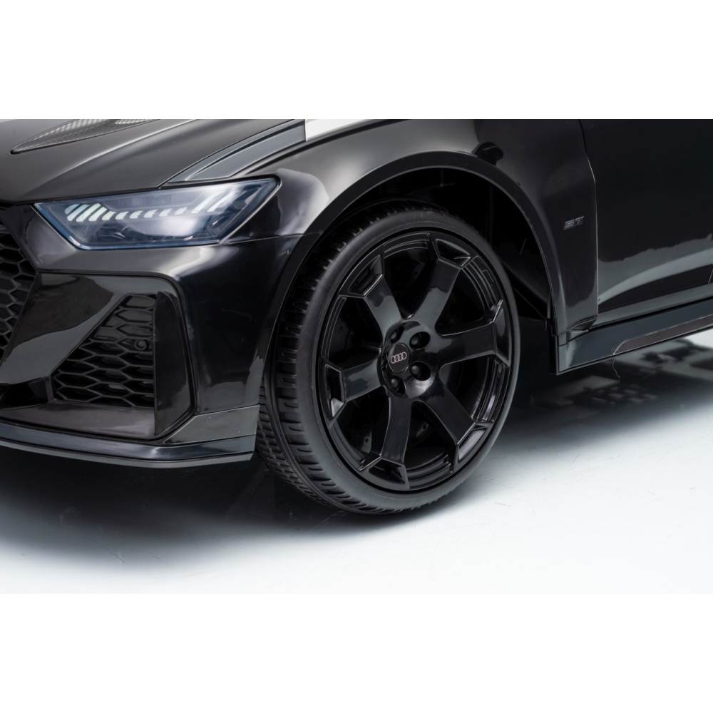 Elektromobilis Audi RS6 Avant GT, Black-Elektromobiliai vaikams, Mašinos-e-vaikas