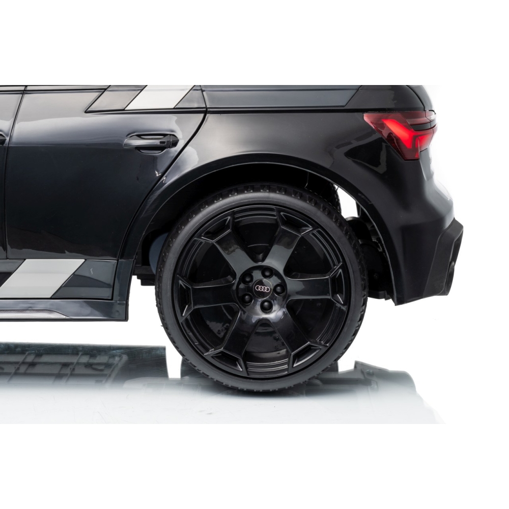 Elektromobilis Audi RS6 Avant GT, Black-Elektromobiliai vaikams, Mašinos-e-vaikas