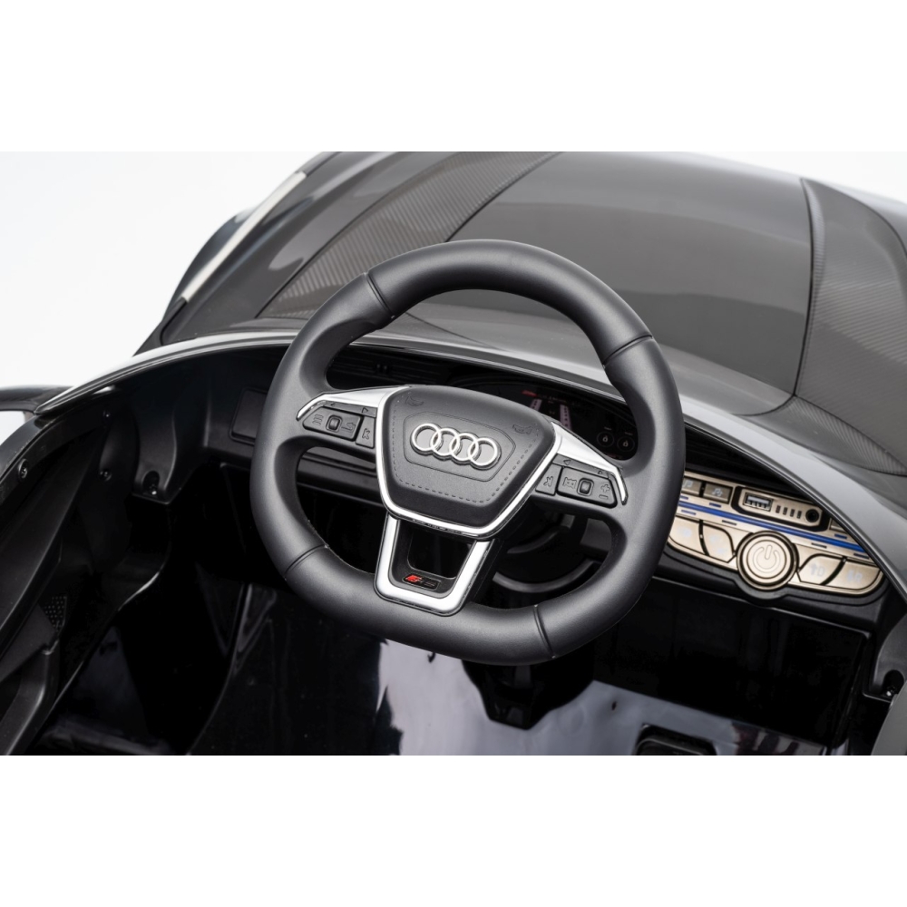 Elektromobilis Audi RS6 Avant GT, Black-Elektromobiliai vaikams, Mašinos-e-vaikas