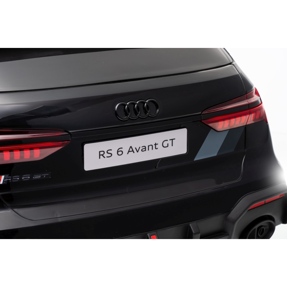 Elektromobilis Audi RS6 Avant GT, Black-Elektromobiliai vaikams, Mašinos-e-vaikas