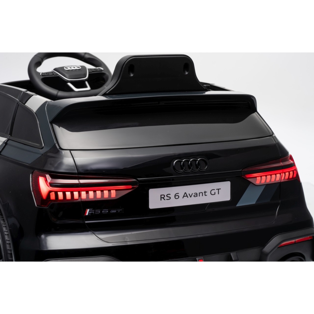 Elektromobilis Audi RS6 Avant GT, Black-Elektromobiliai vaikams, Mašinos-e-vaikas