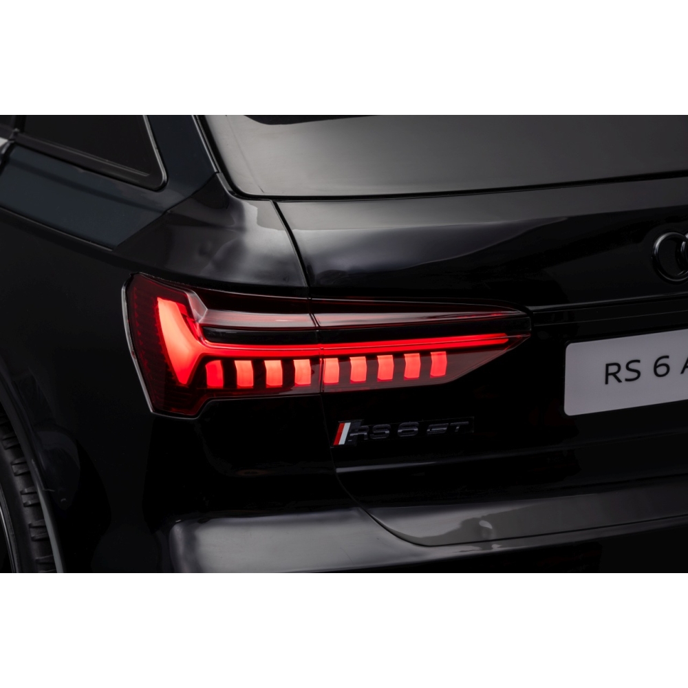 Elektromobilis Audi RS6 Avant GT, Black-Elektromobiliai vaikams, Mašinos-e-vaikas