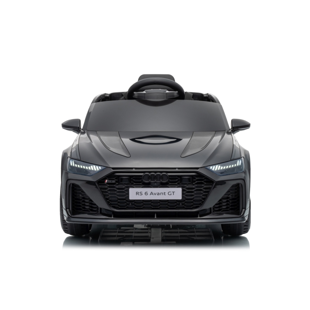Elektromobilis Audi RS6 Avant GT, Black-Elektromobiliai vaikams, Mašinos-e-vaikas