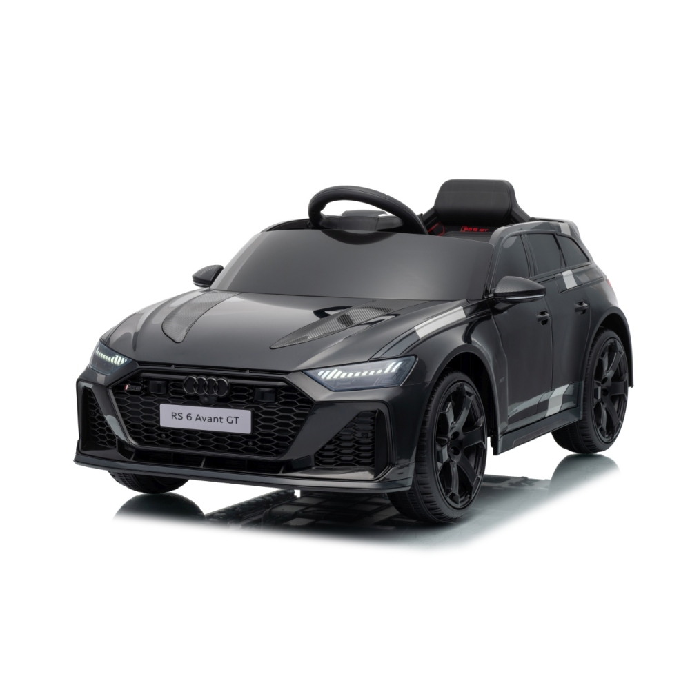 Elektromobilis Audi RS6 Avant GT, Black-Elektromobiliai vaikams, Mašinos-e-vaikas