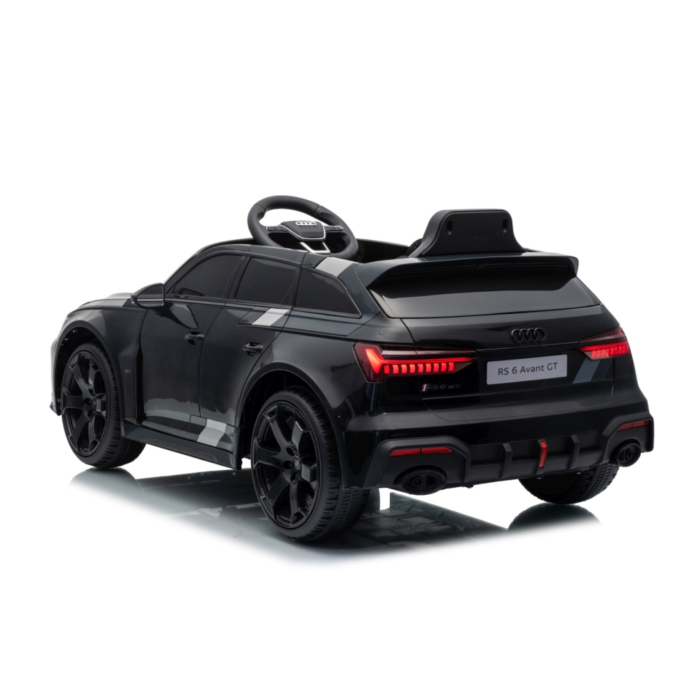 Elektromobilis Audi RS6 Avant GT, Black-Elektromobiliai vaikams, Mašinos-e-vaikas