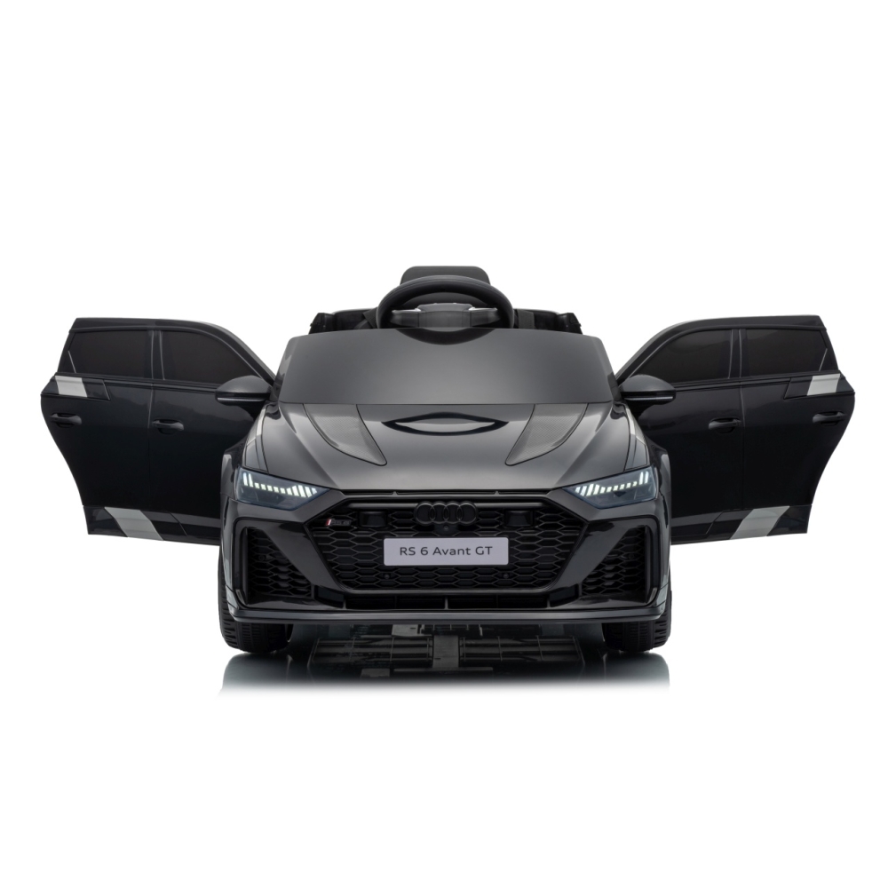 Elektromobilis Audi RS6 Avant GT, Black-Elektromobiliai vaikams, Mašinos-e-vaikas