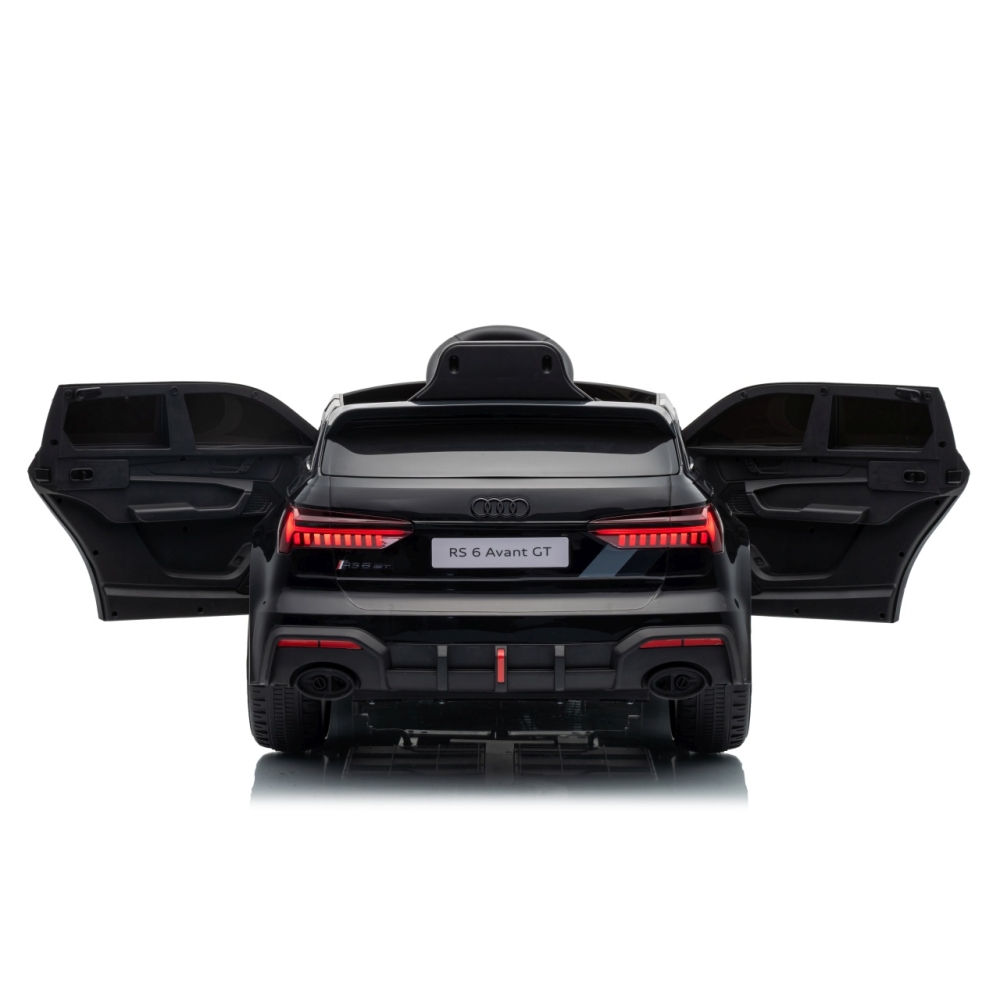 Elektromobilis Audi RS6 Avant GT, Black-Elektromobiliai vaikams, Mašinos-e-vaikas