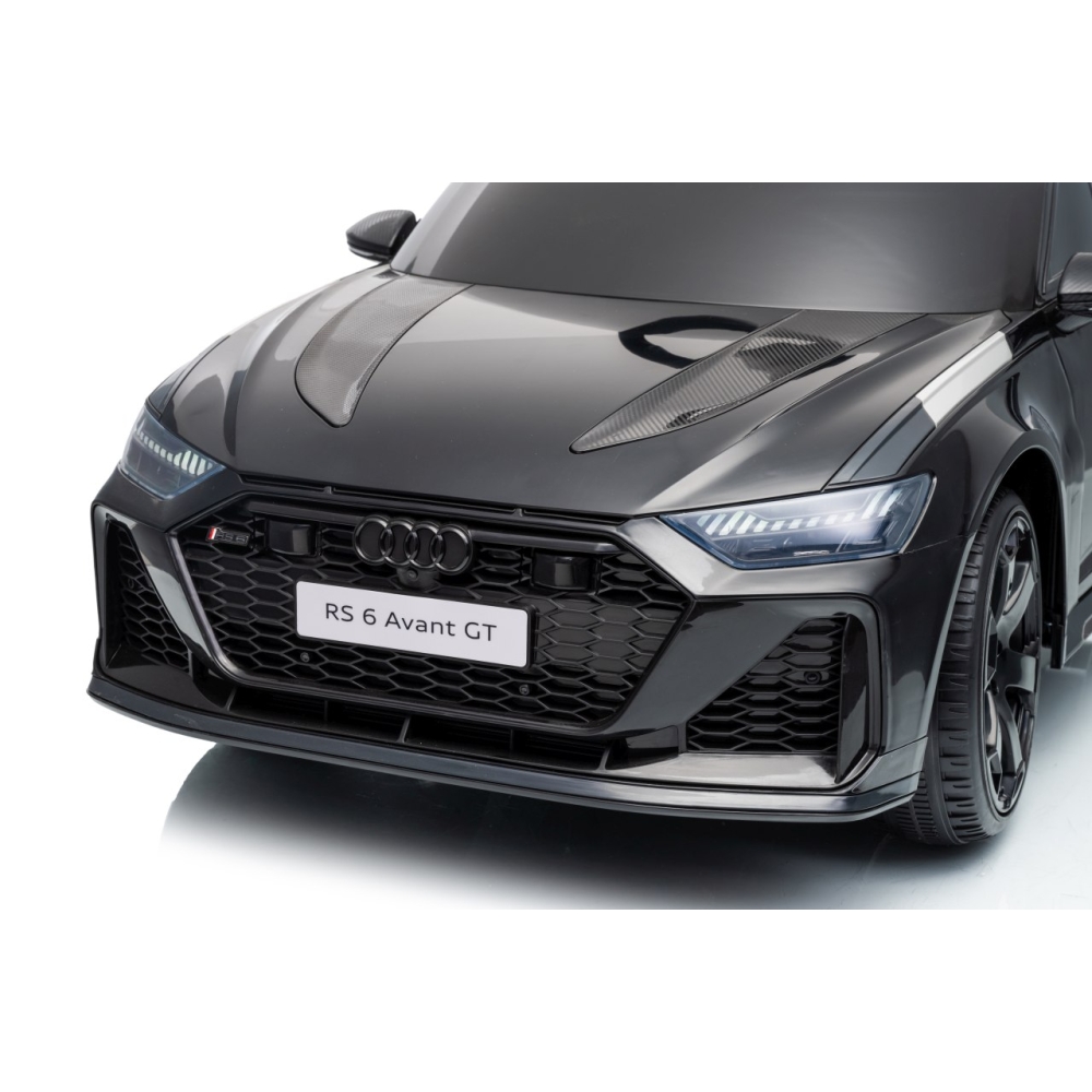 Elektromobilis Audi RS6 Avant GT, Black-Elektromobiliai vaikams, Mašinos-e-vaikas