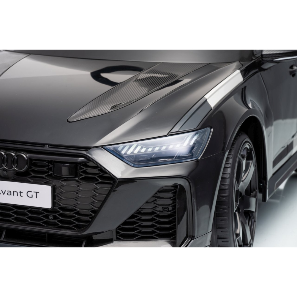 Elektromobilis Audi RS6 Avant GT, Black-Elektromobiliai vaikams, Mašinos-e-vaikas