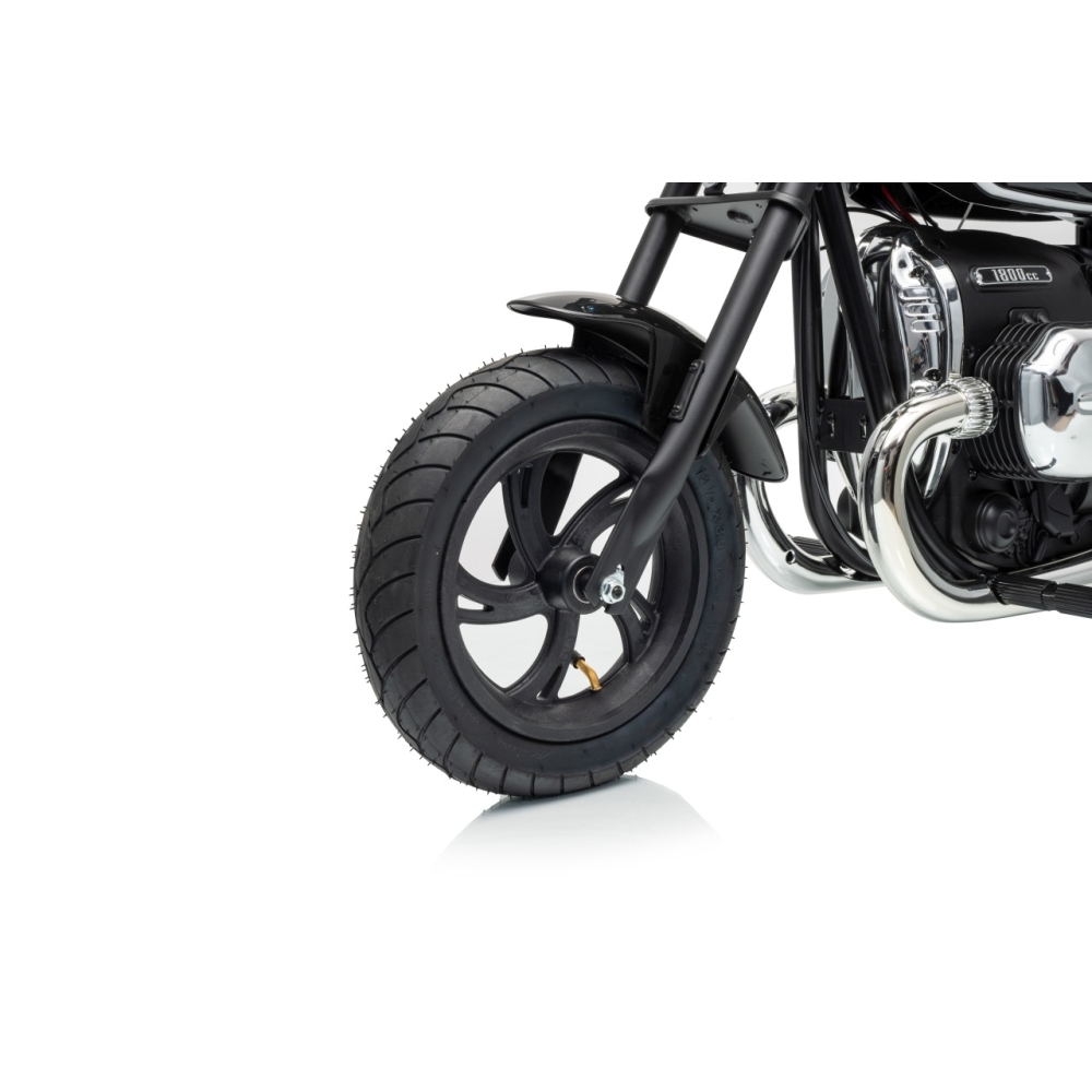Elektrinis motociklas BMW R18, Black-Elektromobiliai vaikams, Motociklai-e-vaikas