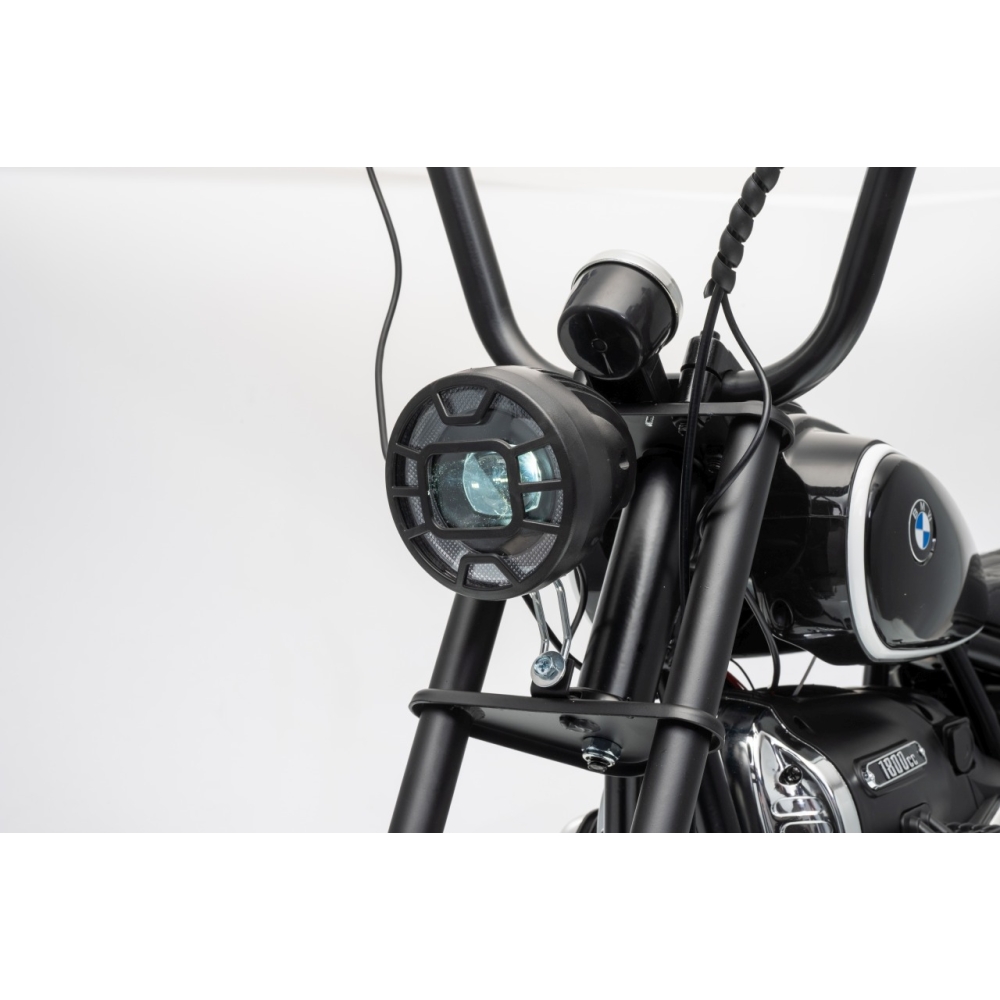 Elektrinis motociklas BMW R18, Black-Elektromobiliai vaikams, Motociklai-e-vaikas