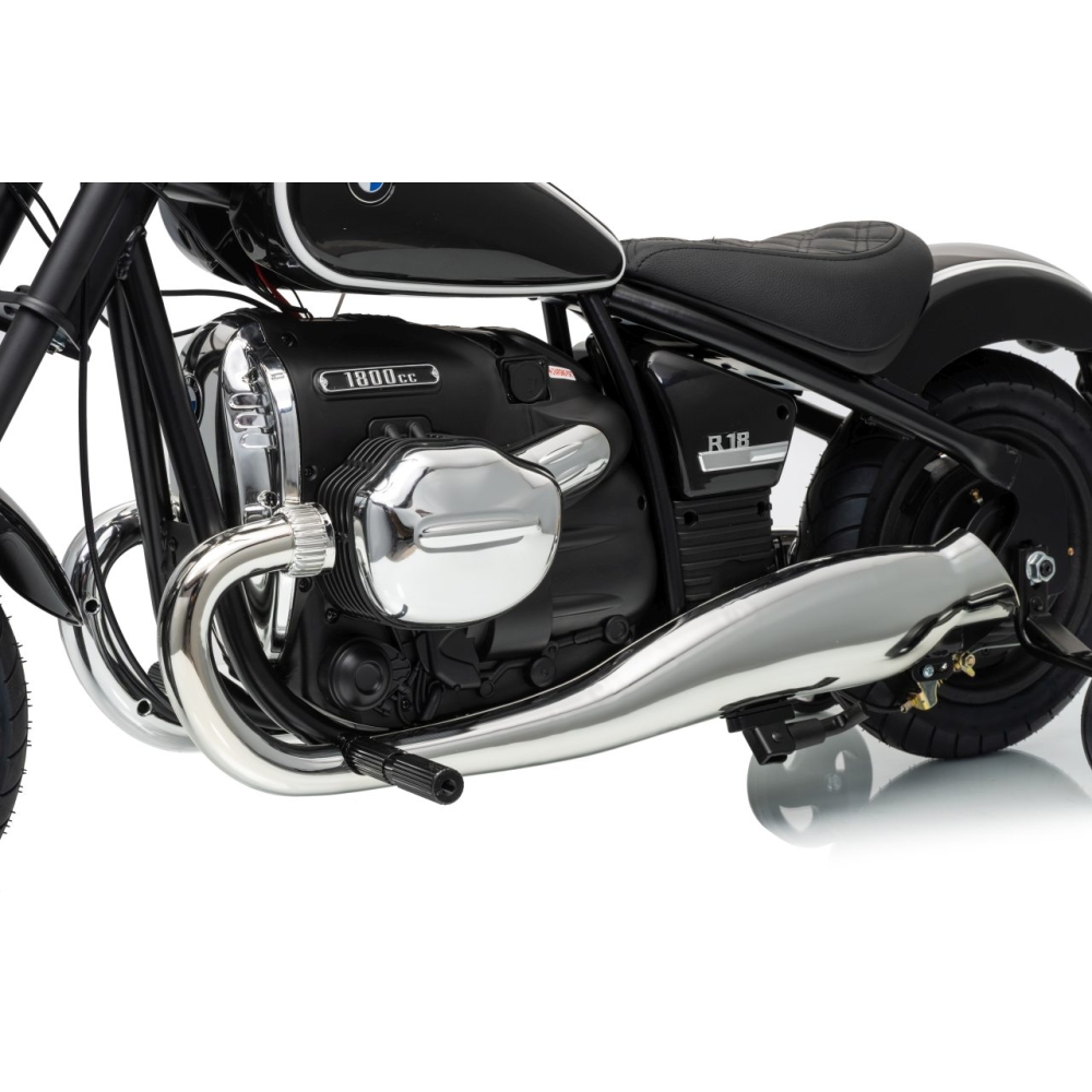 Elektrinis motociklas BMW R18, Black-Elektromobiliai vaikams, Motociklai-e-vaikas