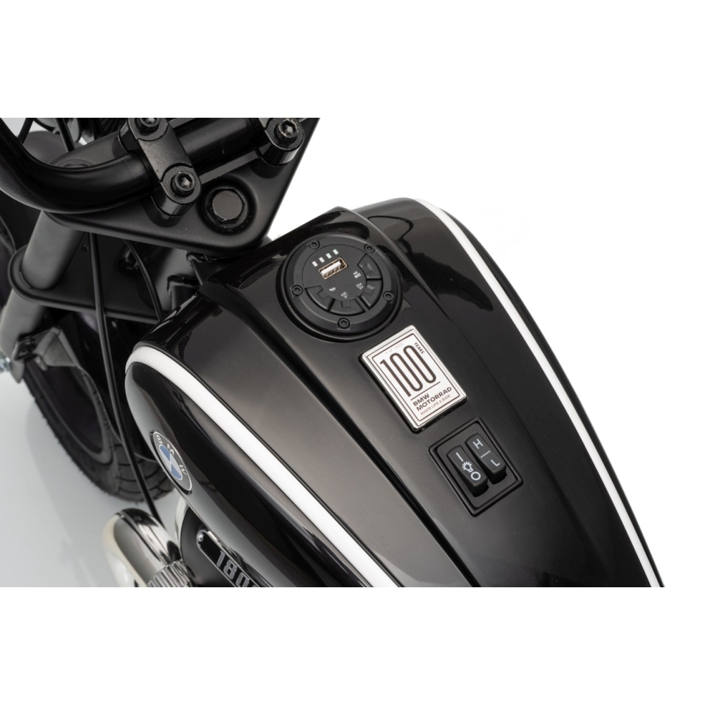 Elektrinis motociklas BMW R18, Black-Elektromobiliai vaikams, Motociklai-e-vaikas